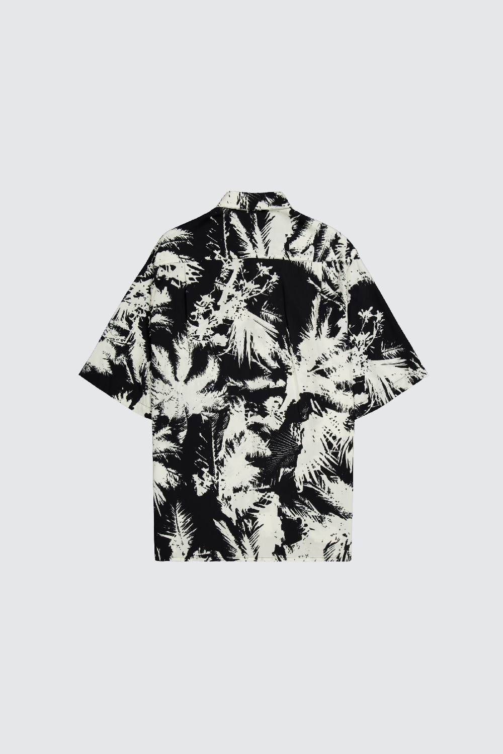 Laneus Laneus camicia palm print Moda