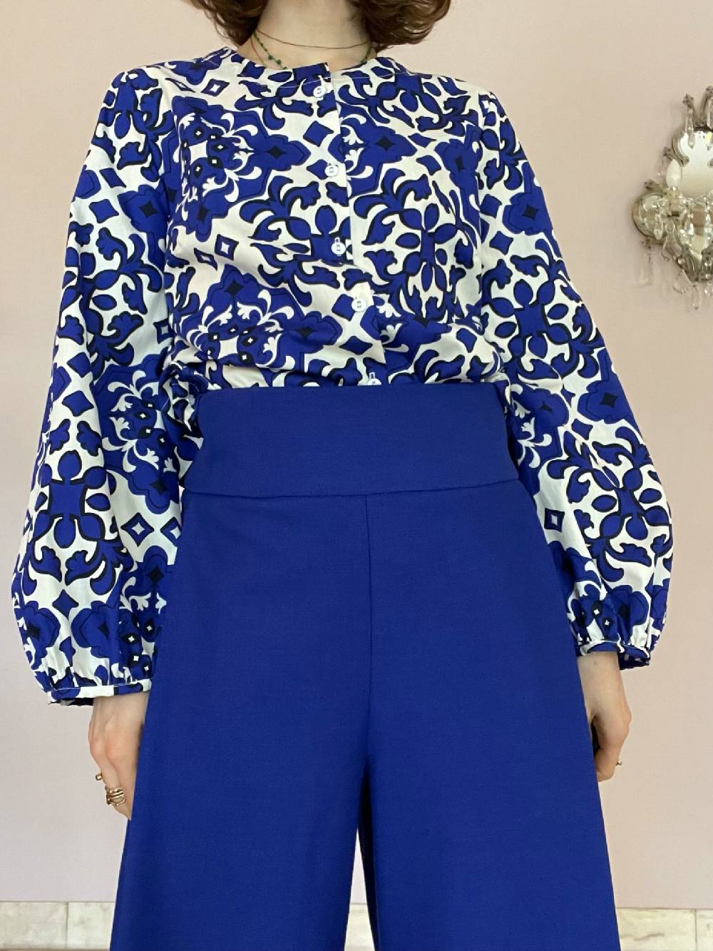Laviniaturra Pantaloni ampi con fascia Spedizione Gratuita