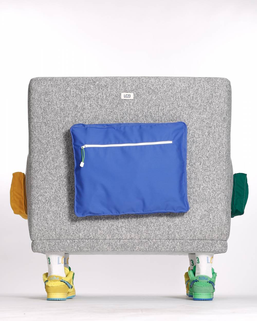 Lc23 Wood Feet Polartec Armchair I Più Venduti