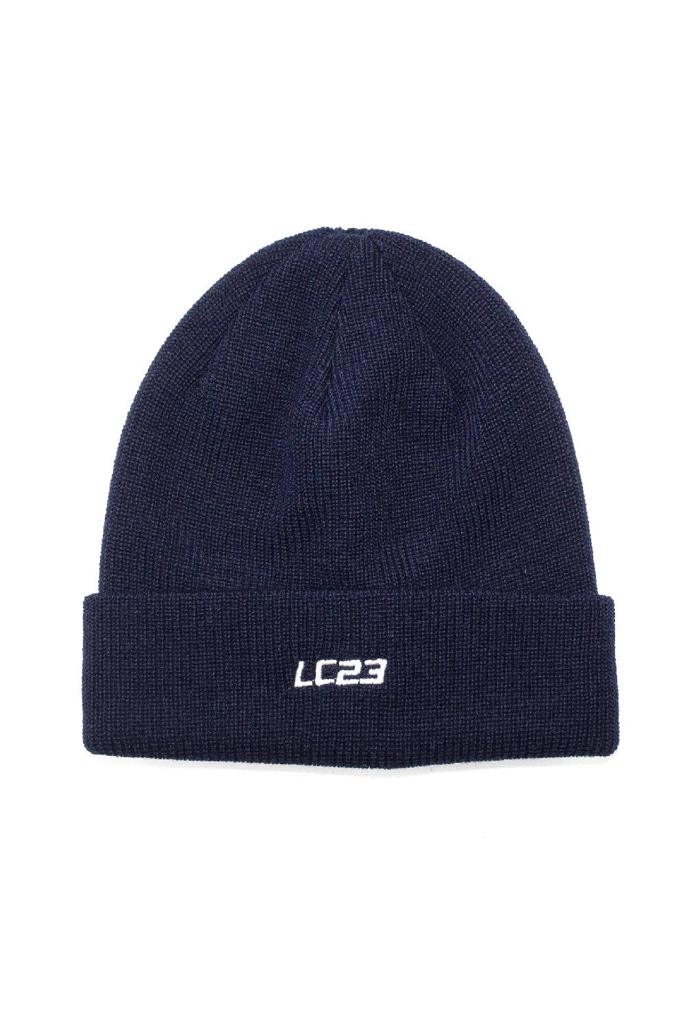 Lc23 Beanie Hat Embroidery Navy Soddisfazione Garantita