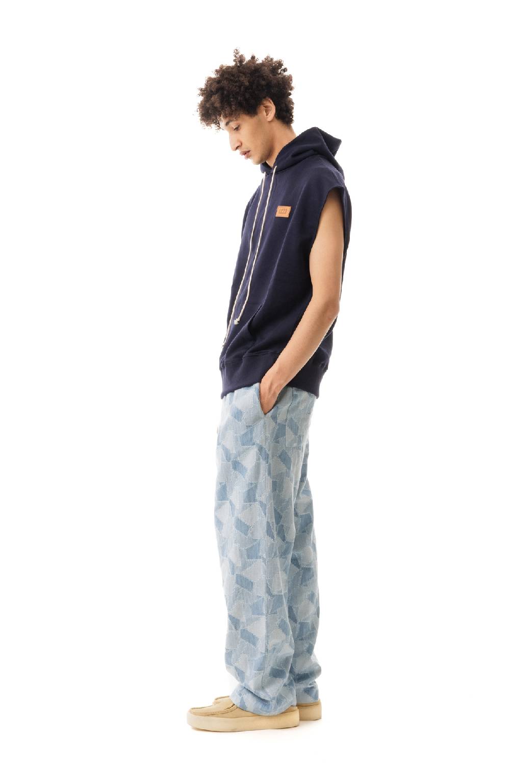 Lc23 Hoodie Vest Navy Spedizione Gratuita