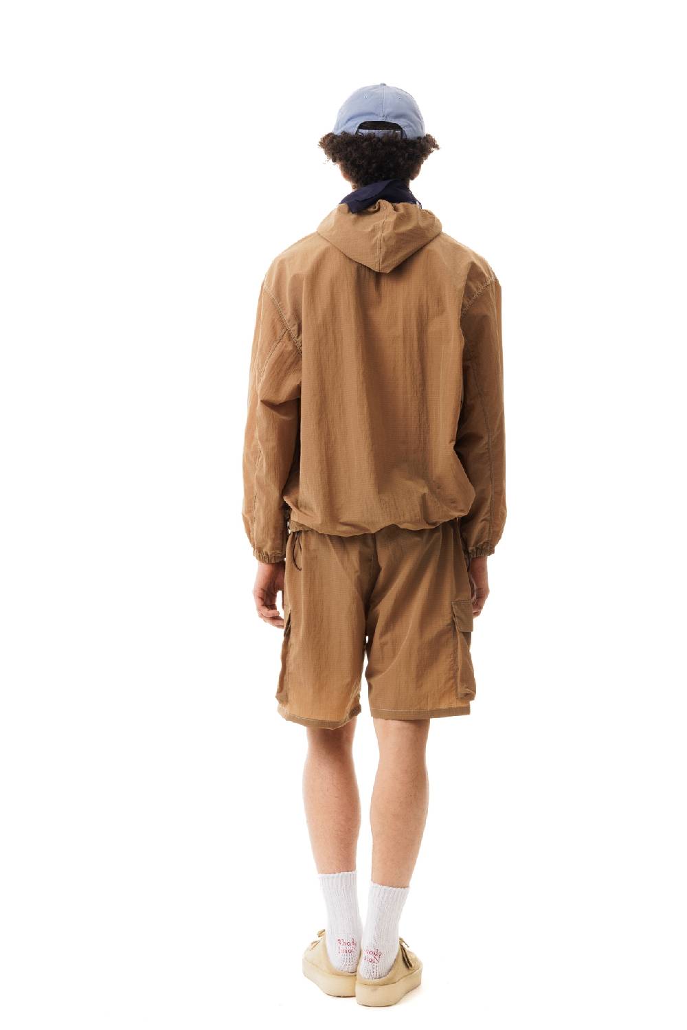 Lc23 Nylon Cargo Shorts Brown Offerte