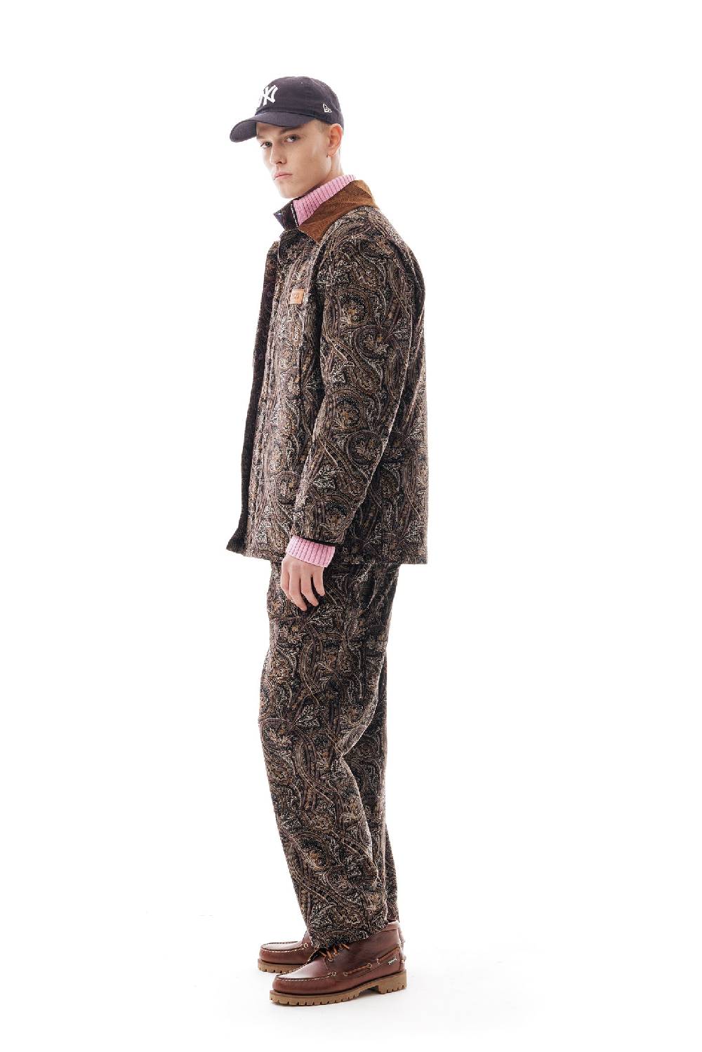 Lc23 Printed Corduroy Work Jacket Offerta