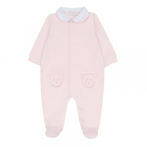 Nanán Tutina Aperta Davanti C/Colletto Rosa