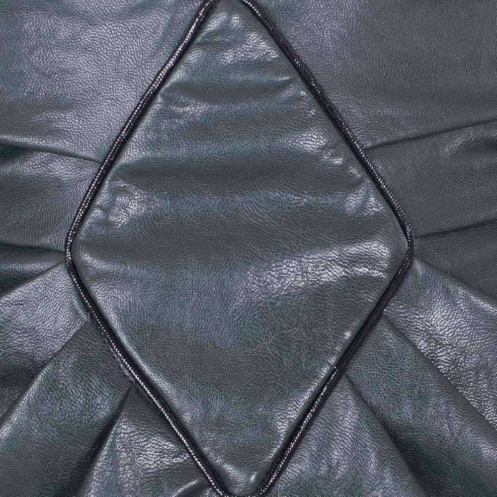 Nineminutes FW20.21 – THE RHO SKIRT LEATHER GREEN Economico
