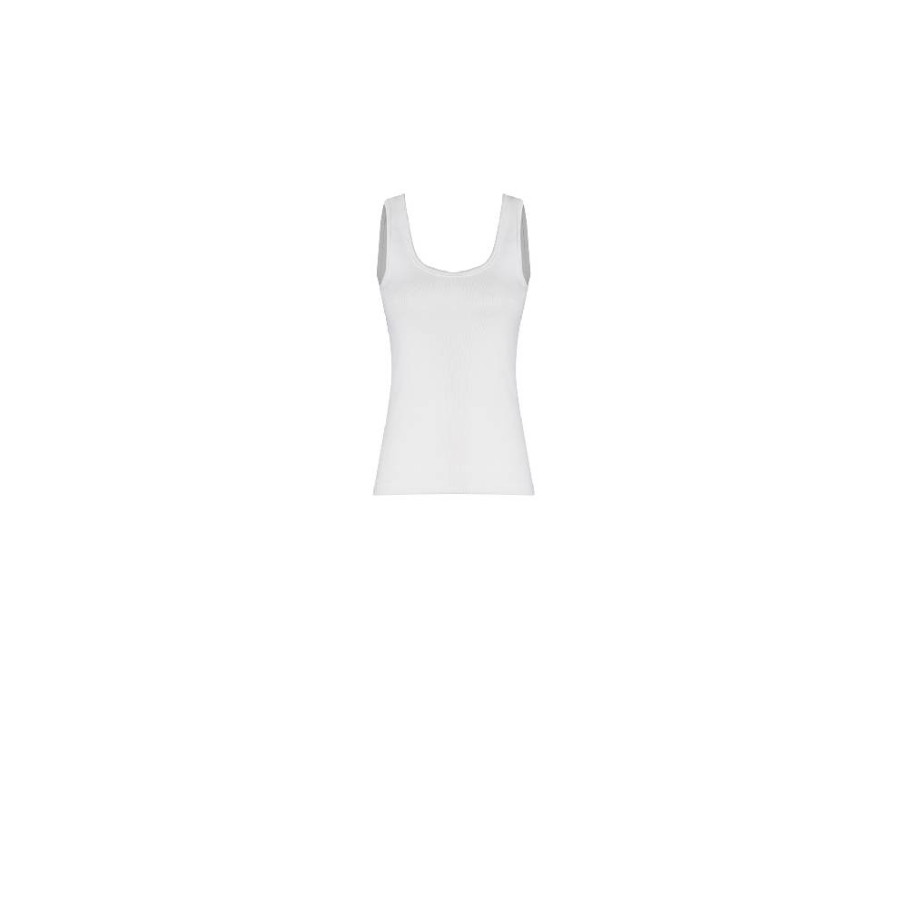 Nineminutes REVERSIBLE – THE TANK COTTON WHITE Negozio