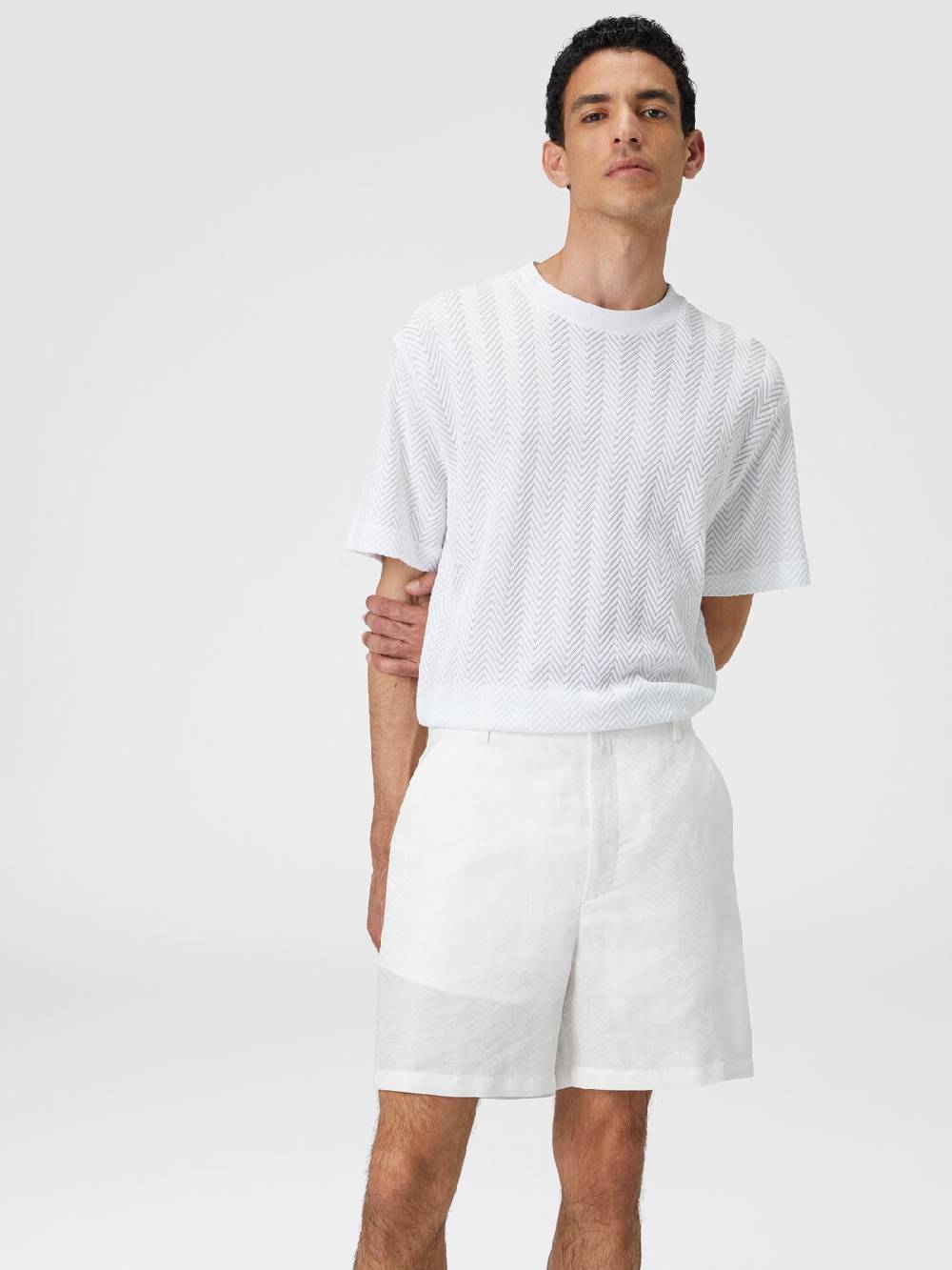 M Missoni Bermuda in misto cotone motivo zig zag I Più Venduti