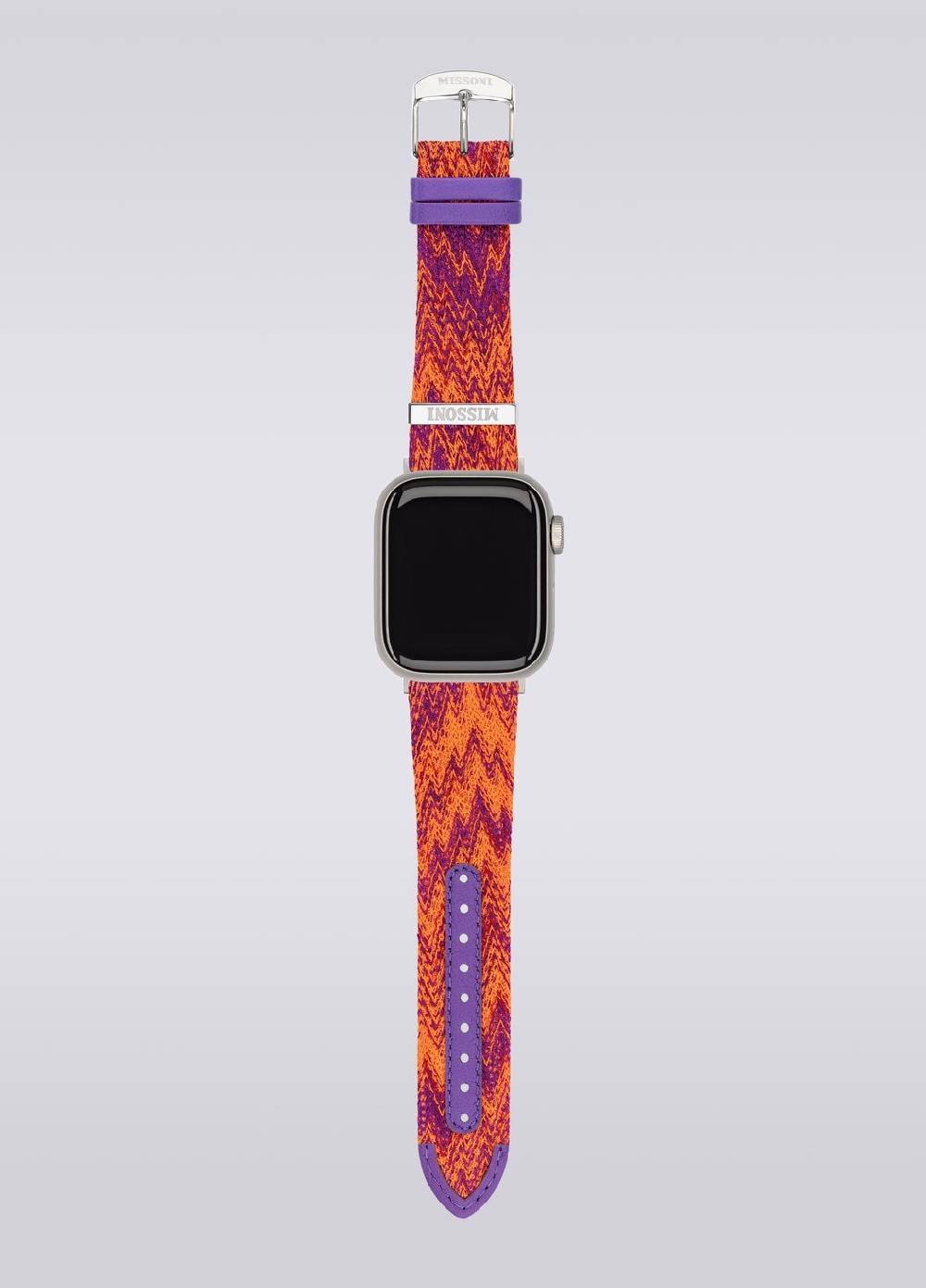 M Missoni Cinturino Apple watch in tessuto Missoni da 22 mm Vendita Economica