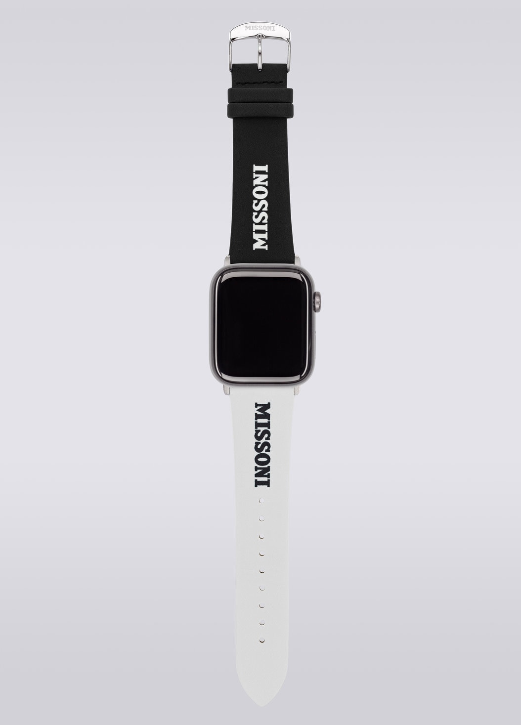 M Missoni Cinturino Apple con scritta Missoni da 24 mm 2025
