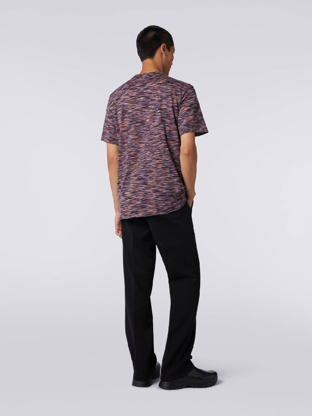 M Missoni Pantaloni in misto lana chevron Sottocosto