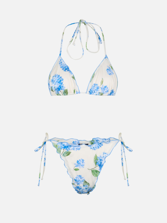 Mc2 Saint Barth Bikini a triangolo classico da donna a fiori Sagittarius Miami Soddisfazione Garantita