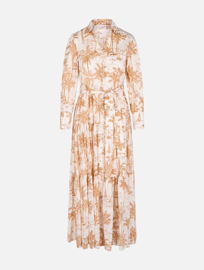 Mc2 Saint Barth Abito da donna in cotone Toile de Jouy Jensen Offerta