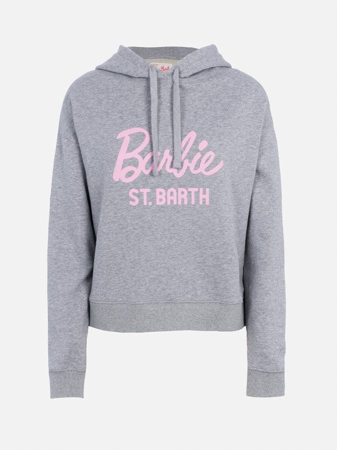 Mc2 Saint Barth Woman cotton hoodie Mindy with barbie logo | BARBIE SPECIAL EDITION Sconto