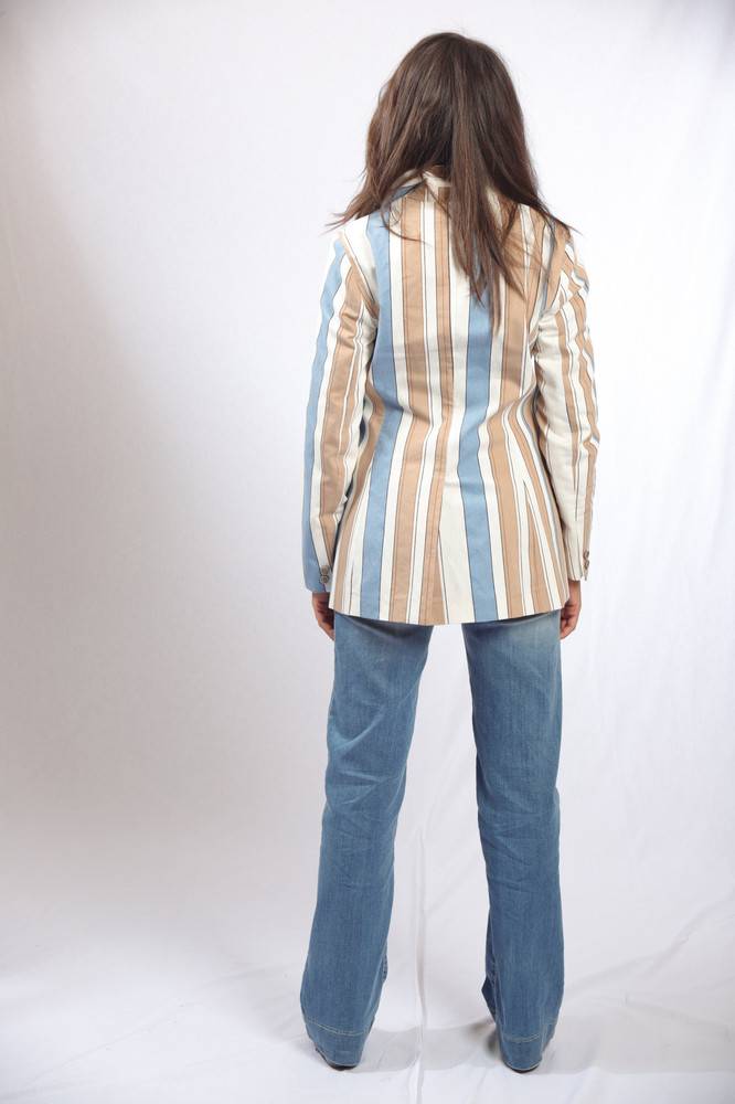 Nora Barth Giacca a righe Sconto