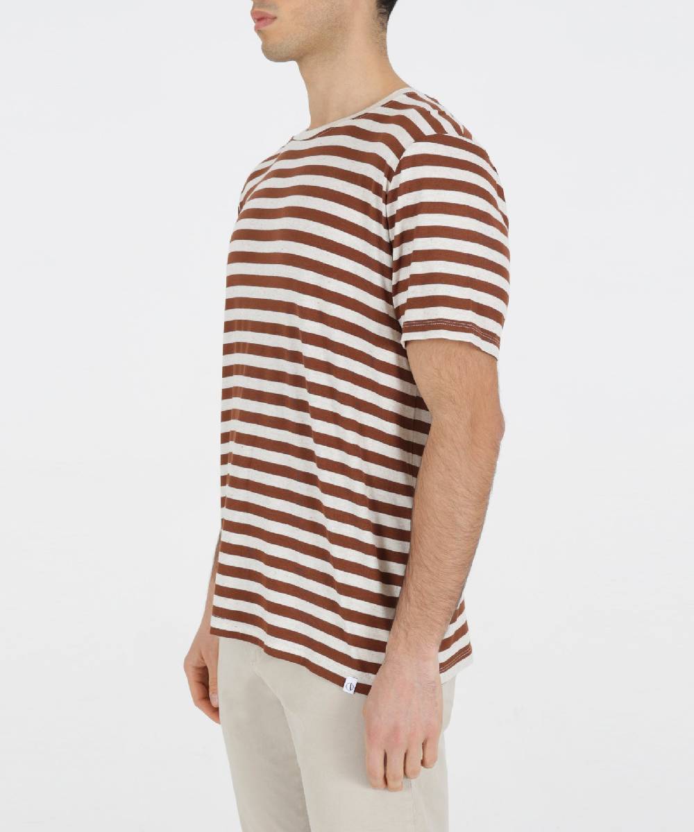 Over D T-SHIRT A RIGATA Prezzo Ridotto