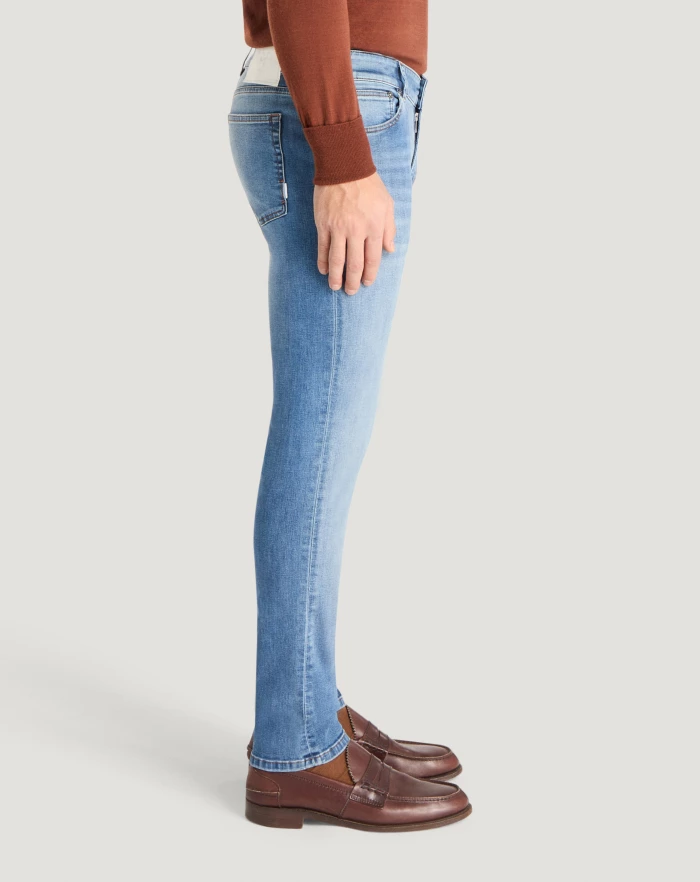 Pantaloni Torino Jeans Swing in denim stretch indigo Affare Del Giorno