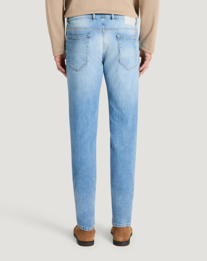 Pantaloni Torino Jeans Reggae in denim soft touch Sconto