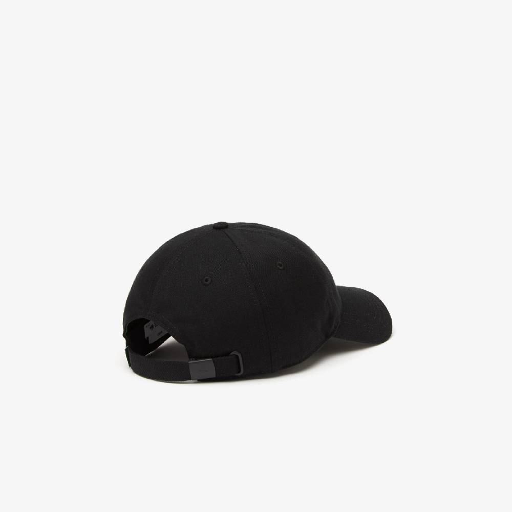 LACOSTE BERRETTO UNISEX IN TWILL DI COTONE BIOLOGICO REGOLABILE LACOSTE NERO RK9871031 SKU: RK9871031 Offerta