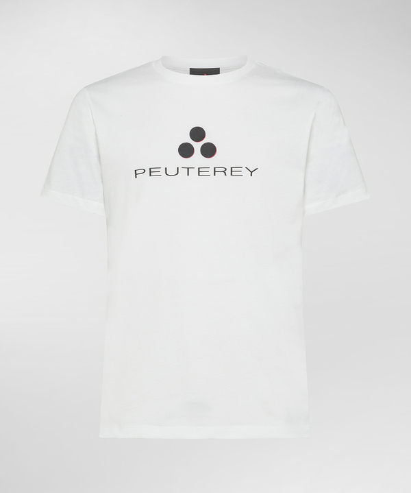 Peuterey T-shirt logata di cotone Italia