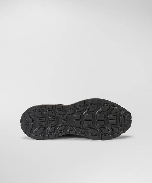 Peuterey Scarpa In Nylon E Pelle Con Suola Eva Effetto Used Sottocosto