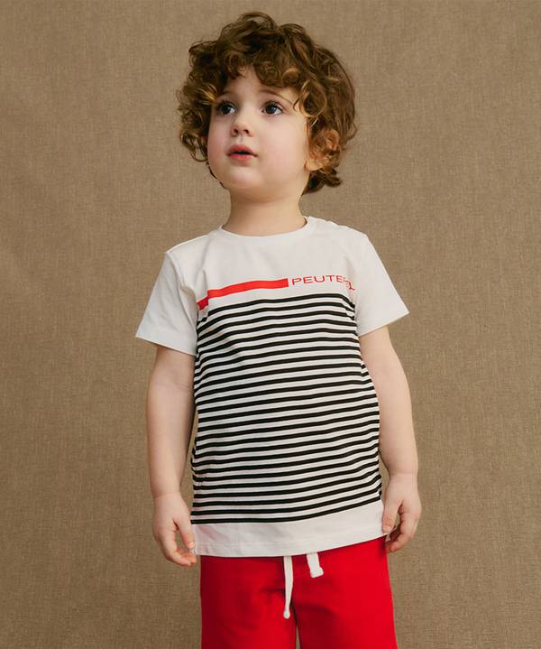 Peuterey T-shirt stile navy Outlet