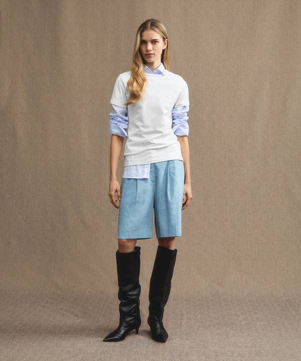 Peuterey T-shirt in cotone stretch