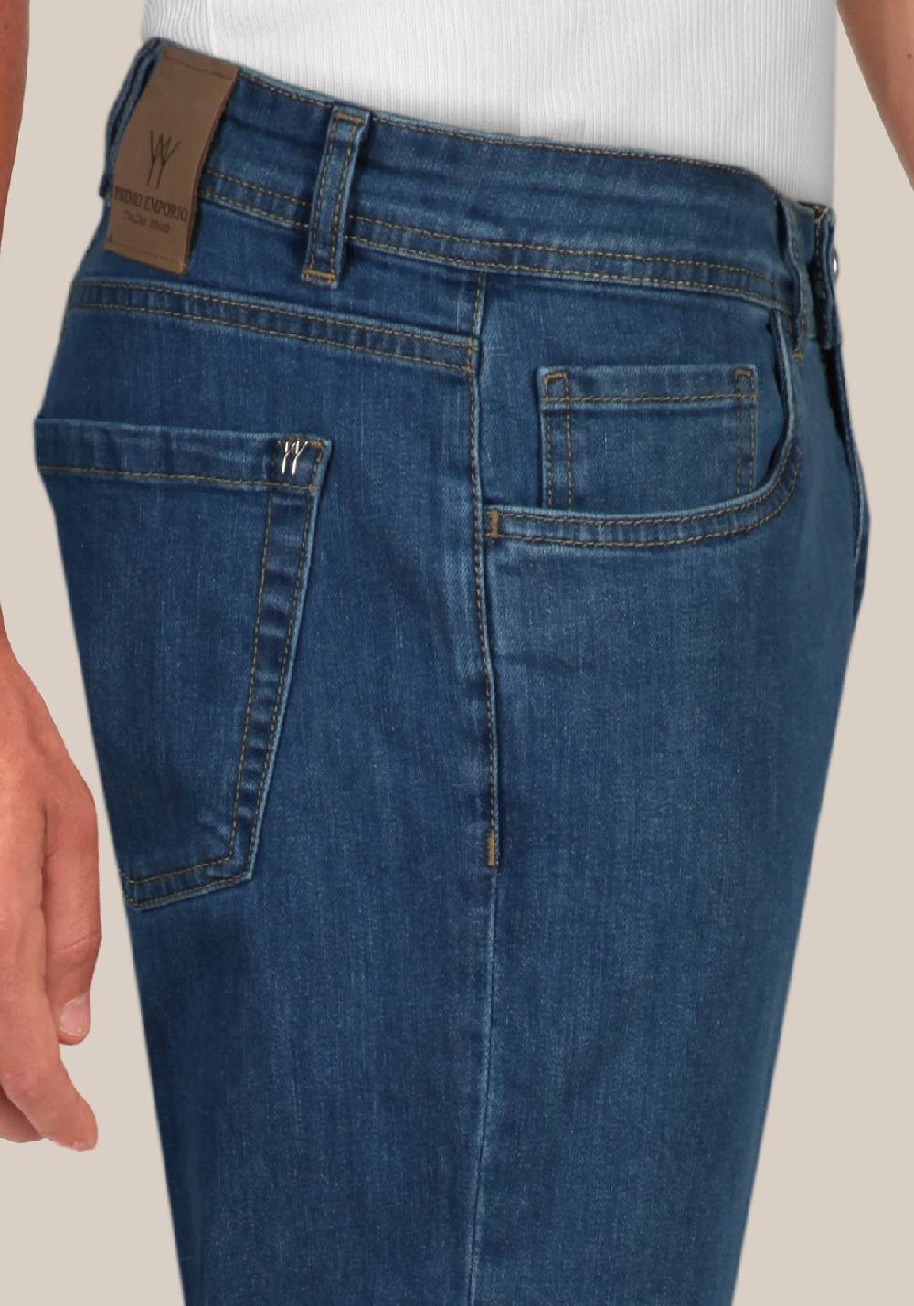 Primo Emporio Jeans regular fit lavaggio Medio Blue Sconto