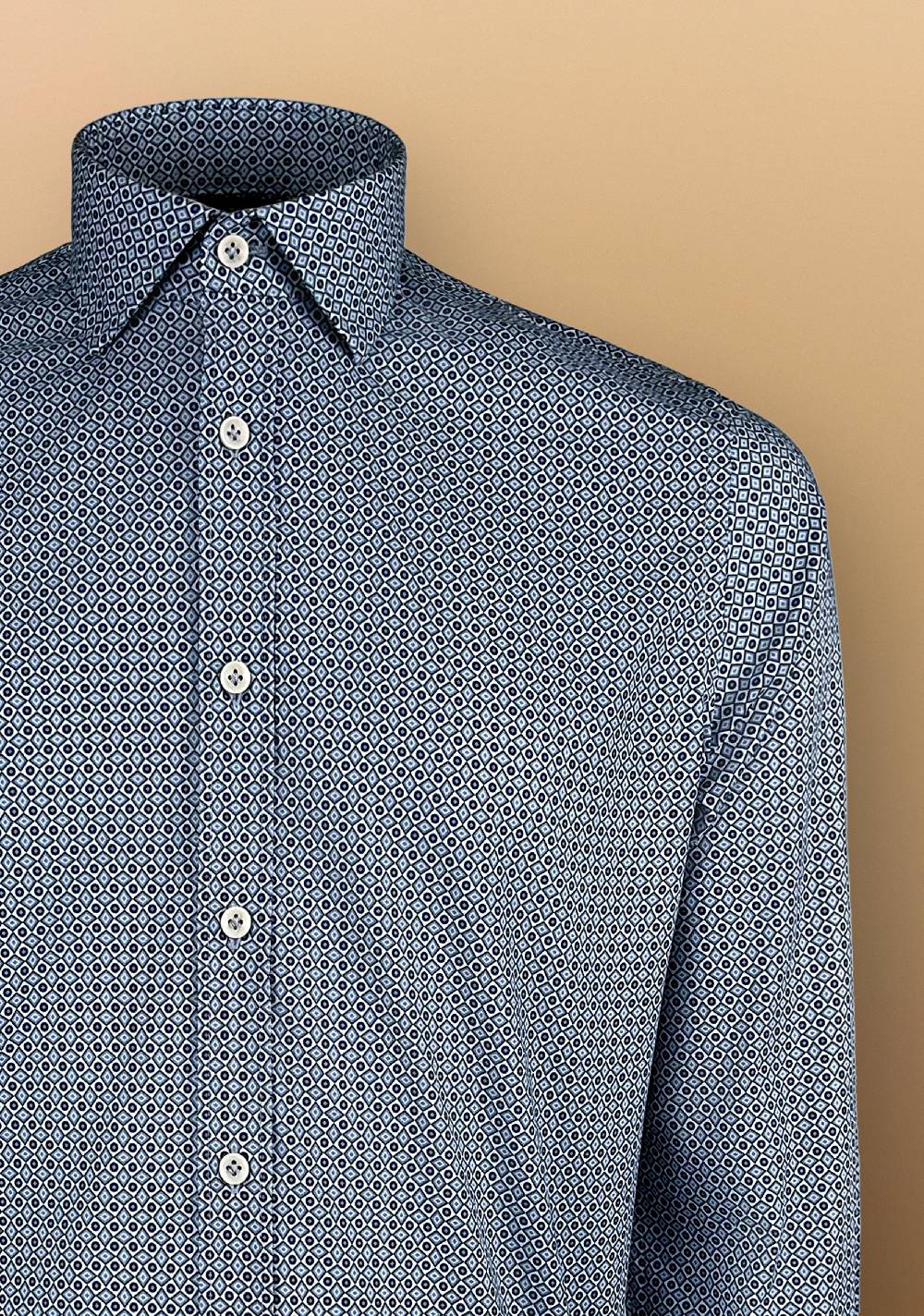 Primo Emporio Camicia manica lunghe micro fantasia Sottocosto