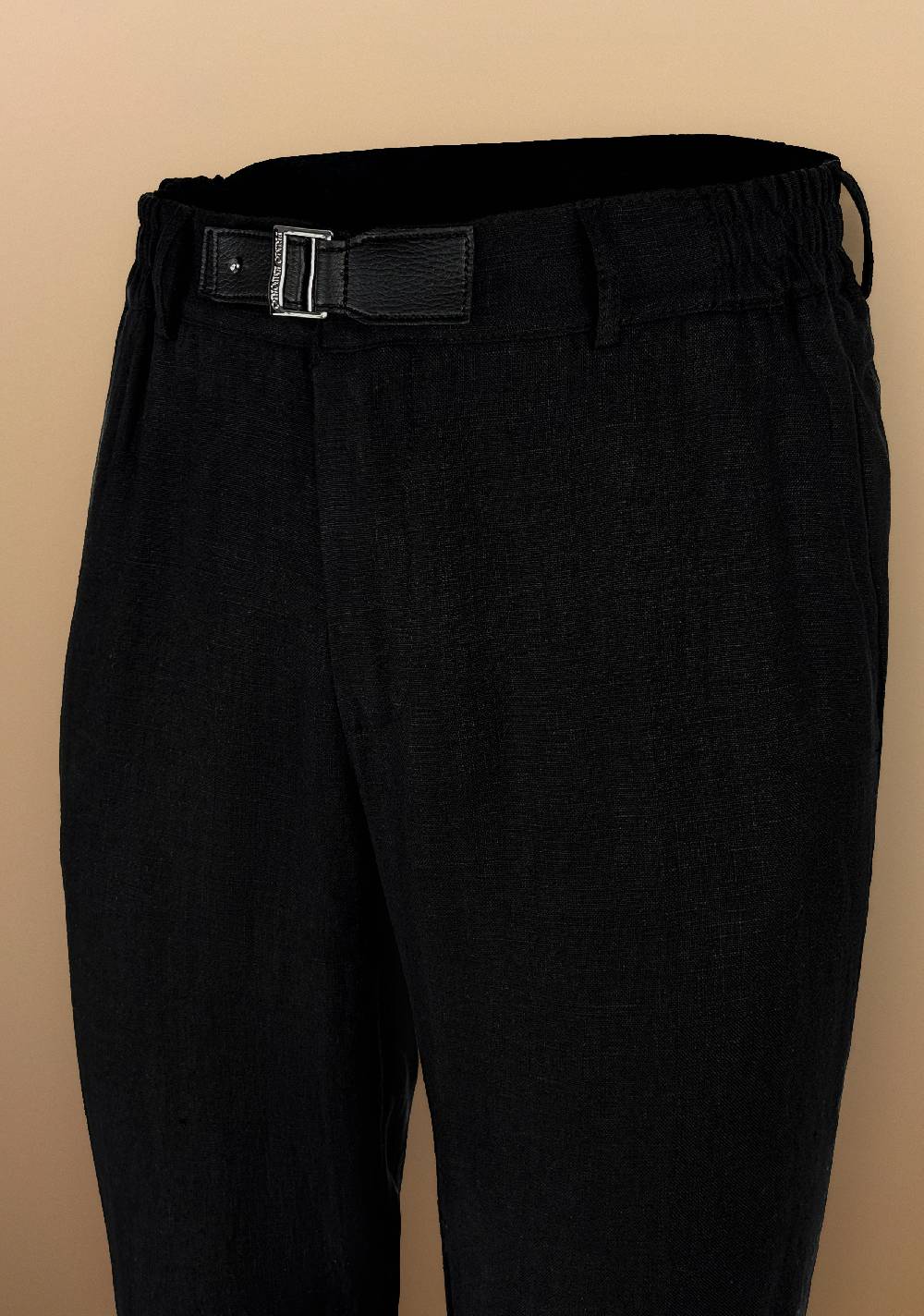 Primo Emporio Pantalone in Lino con cinturino in Ecopelle I Più Venduti