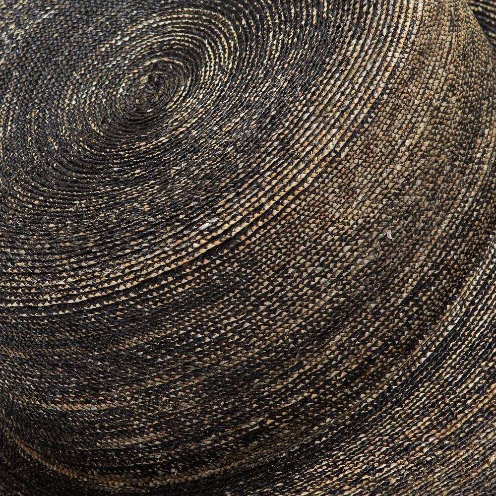 Reinhard Plank ZEUS PAGLIA A SPIRALE NERO LAVATO In Saldo