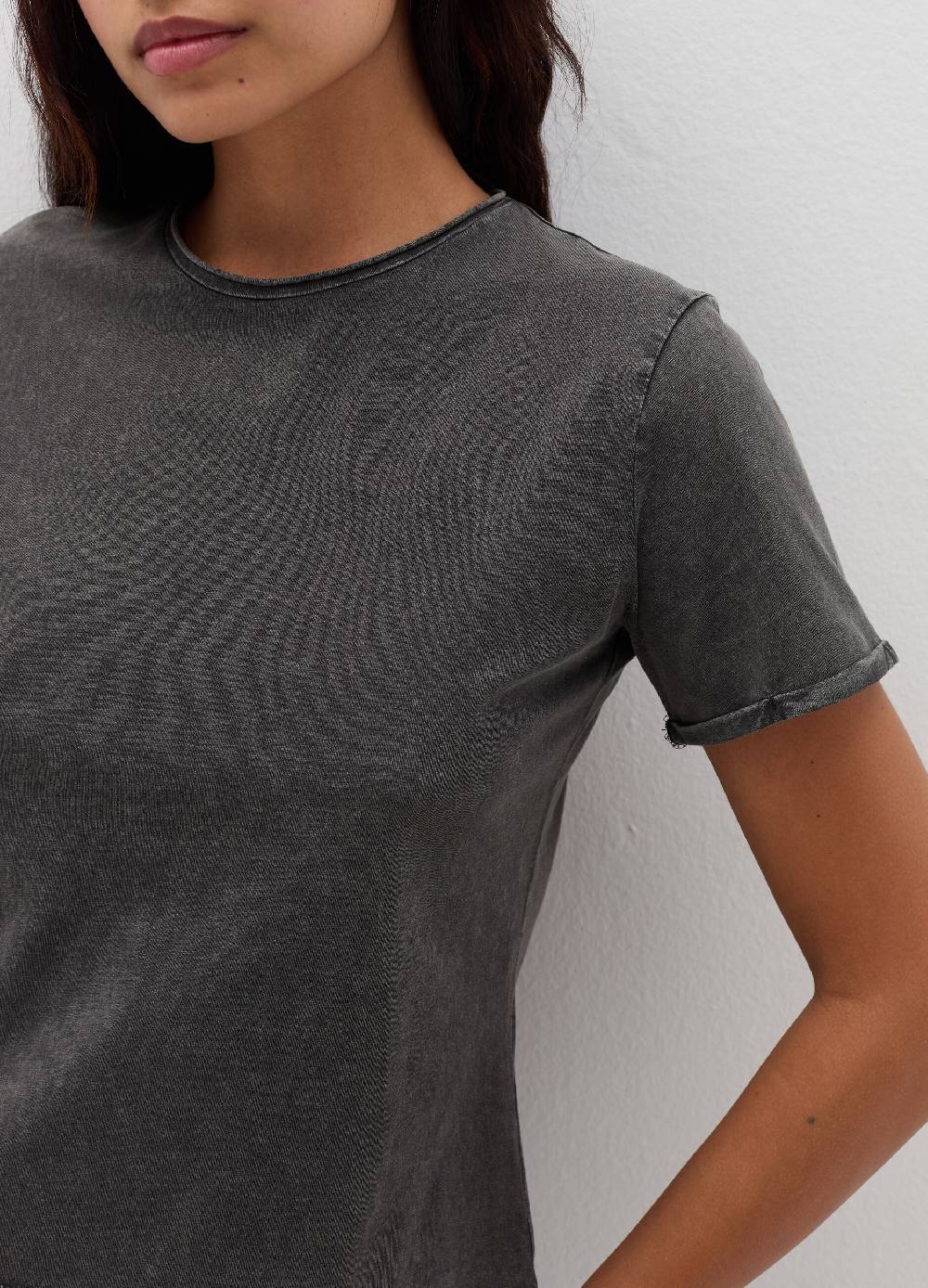 B. ANGEL T-shirt in cotone scollo rotondo Novità