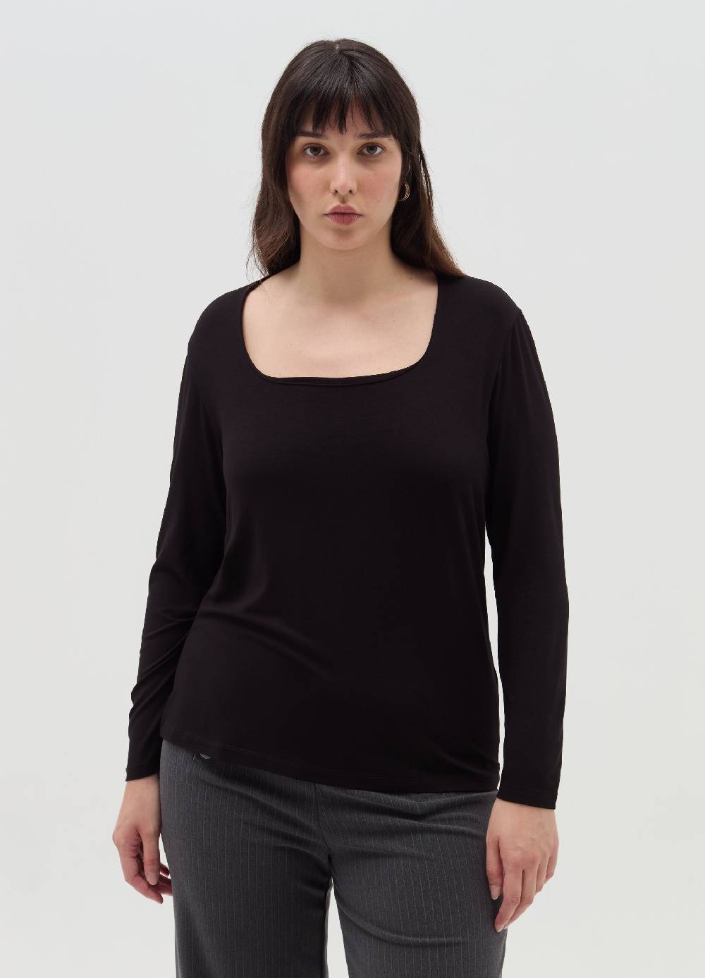 MYA T-shirt a maniche lunghe Curvy Offerte