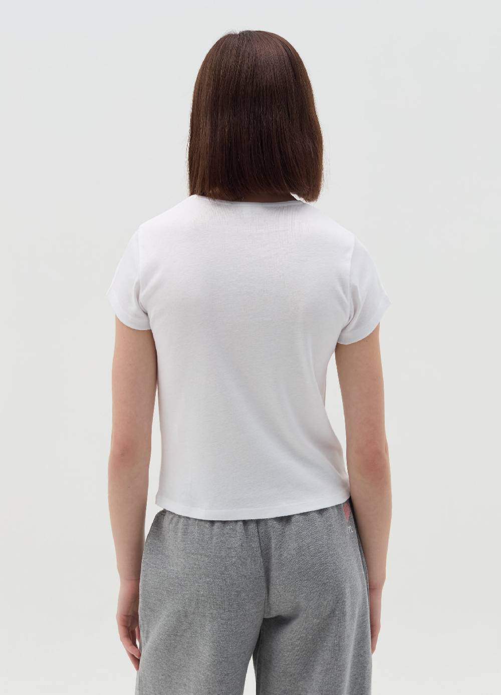 MILK+HERO T-shirt girocollo con ricamo Shopping Online