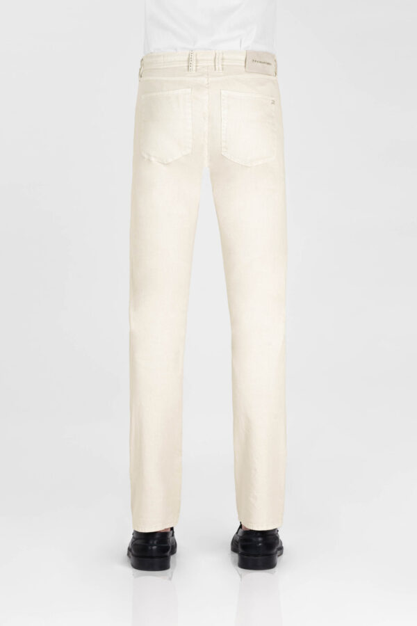 Sartoria Tramarossa JEANS MICHELANGELO REGULAR IN DENIM LINO BEIGE Saldi
