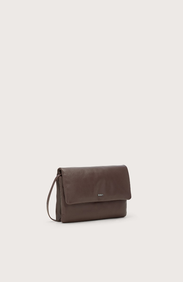 Seventy Pochette in pelle - Col. Rosso Economico