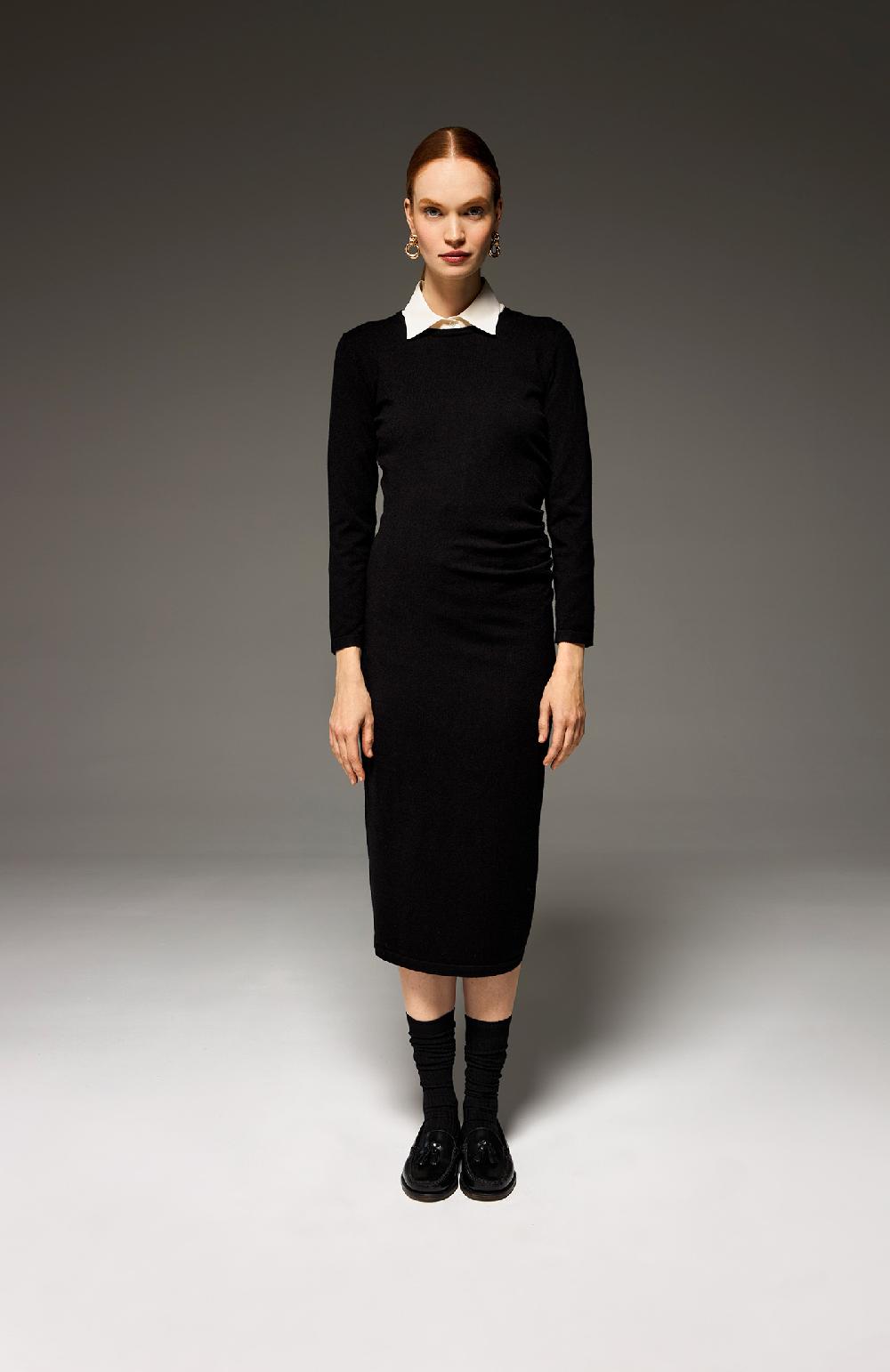 Seventy Blusa incrociata bimateriale - Col. Neutro Hotsell