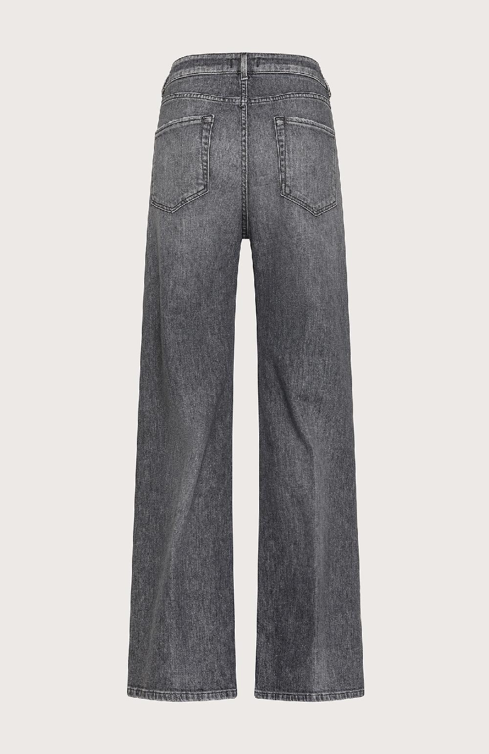Seventy Jeans lunghi a vita alta in denim washed - Col. Nero Pezzi Unici