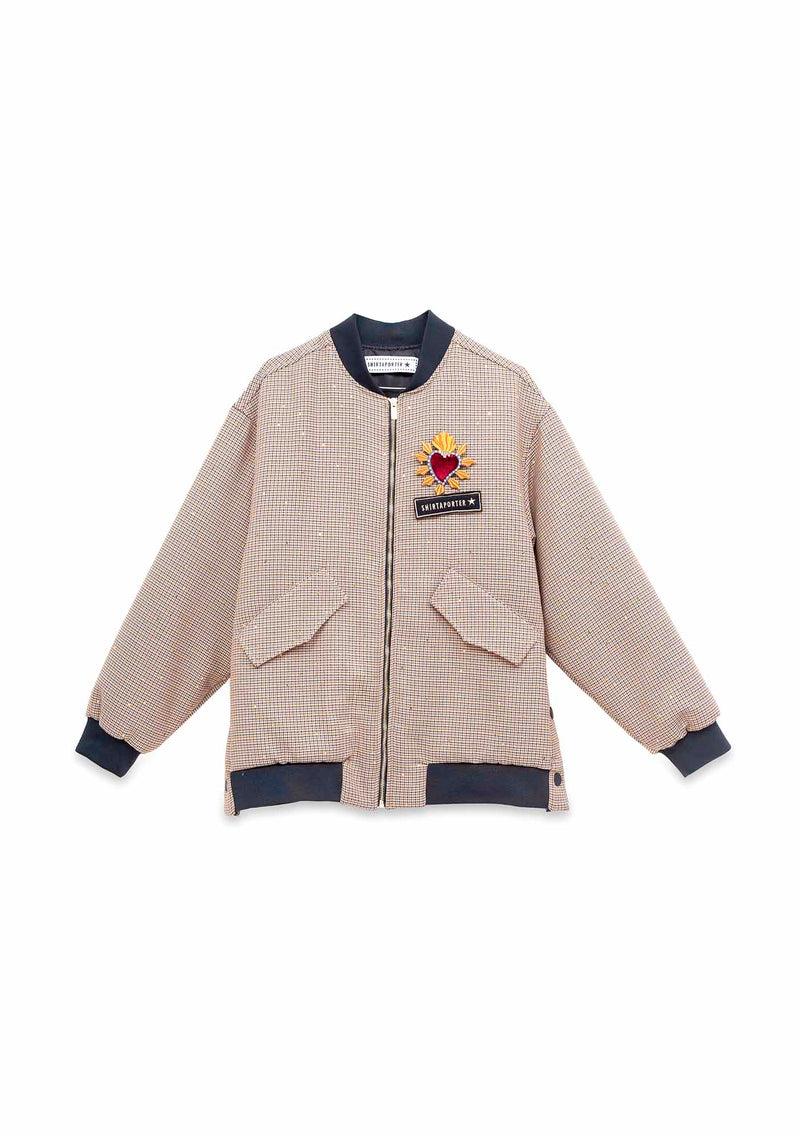 Shirtaporter BOMBER OVER CON SPILLE Outlet