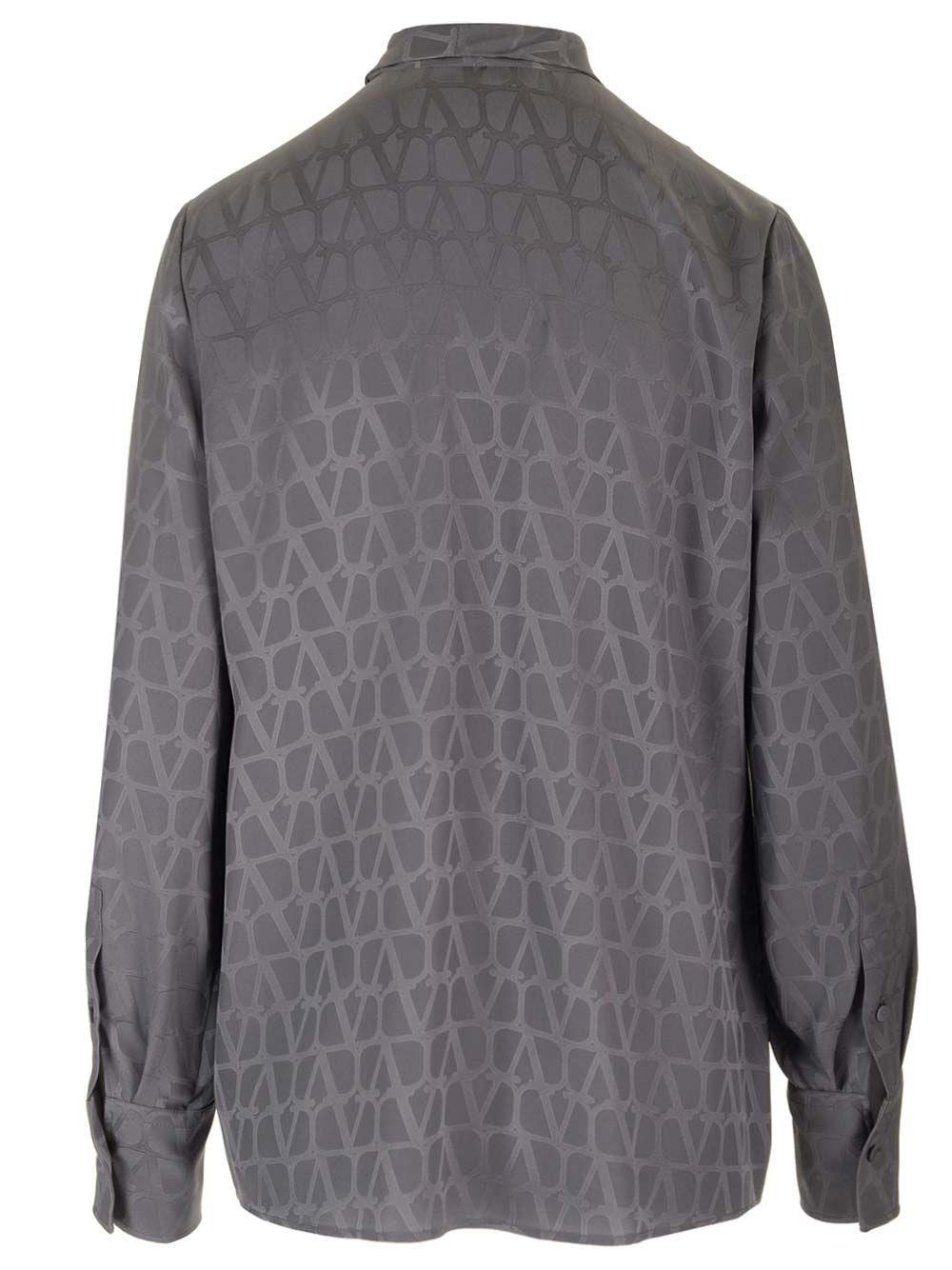 Al Duca D'Aosta Valentino Garavani Blusa "Toile Iconographe" Vendita Economica