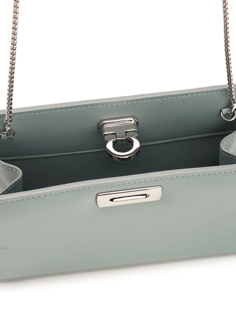 Al Duca D'Aosta Ferragamo Mini pochette "Diana" Nuovo