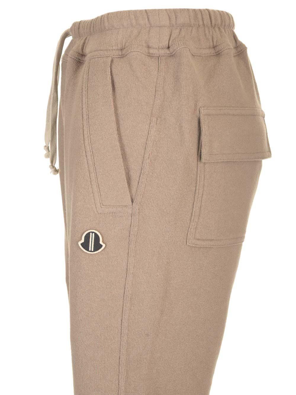 Al Duca D'Aosta Moncler X Rick Owens Jogger in maglia Sottocosto